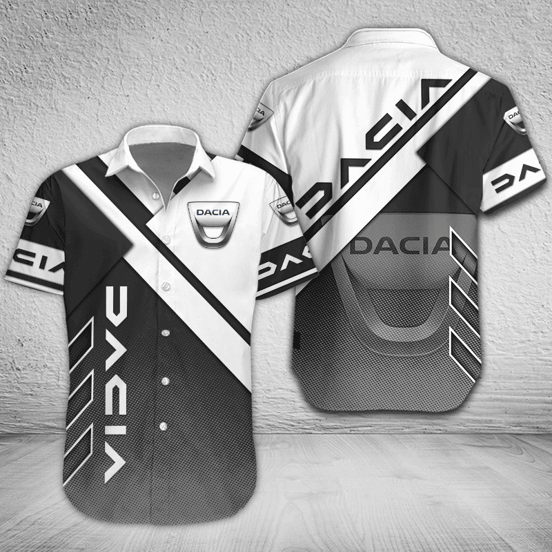 Dacia Button Shirt Custom Name, Multicolor