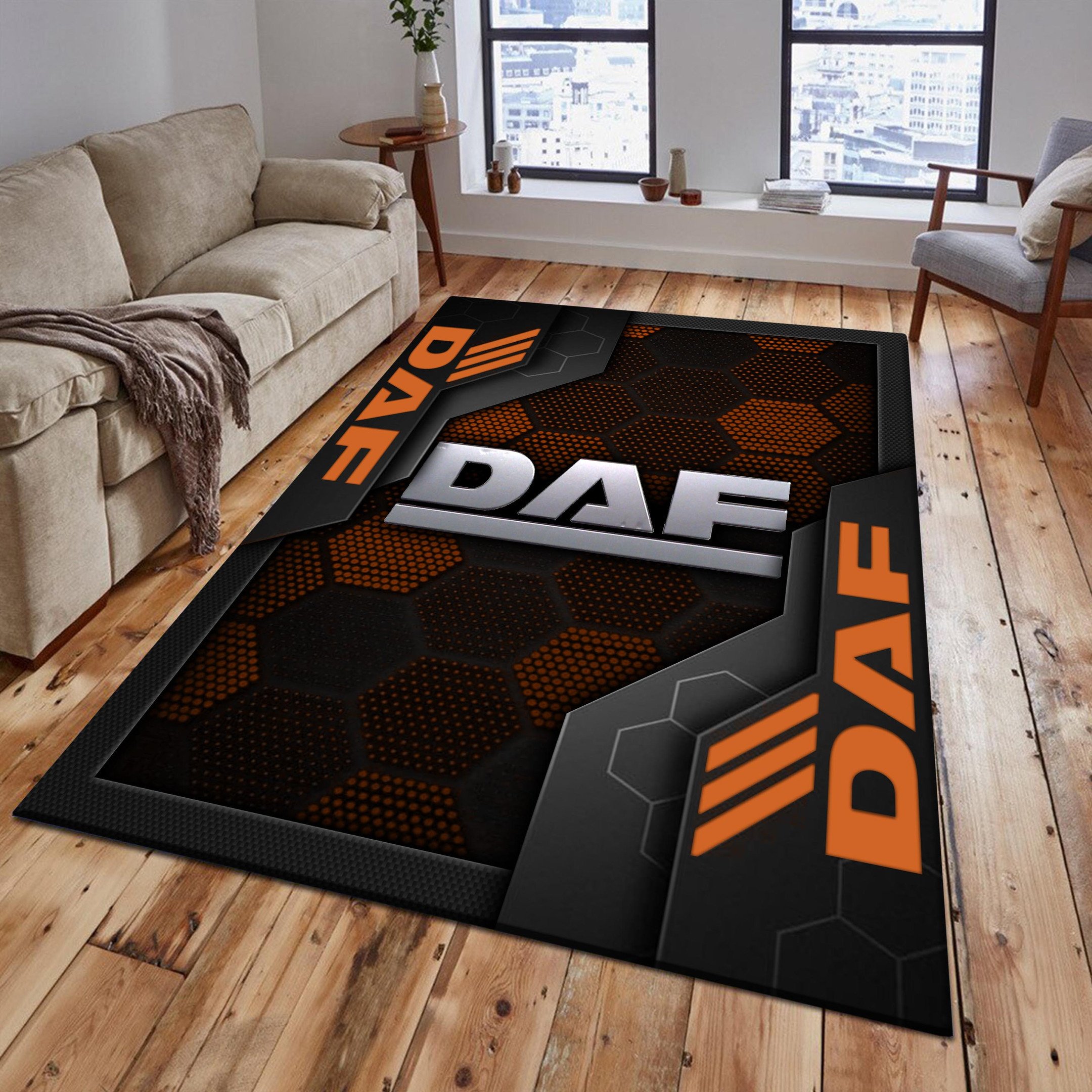 DAF Area Rugs 25 Multicolor