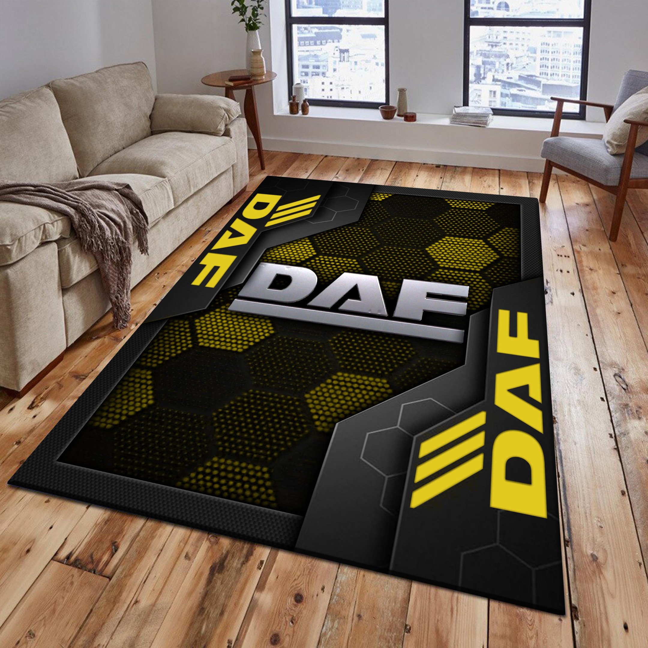 DAF Area Rugs 25 Multicolor