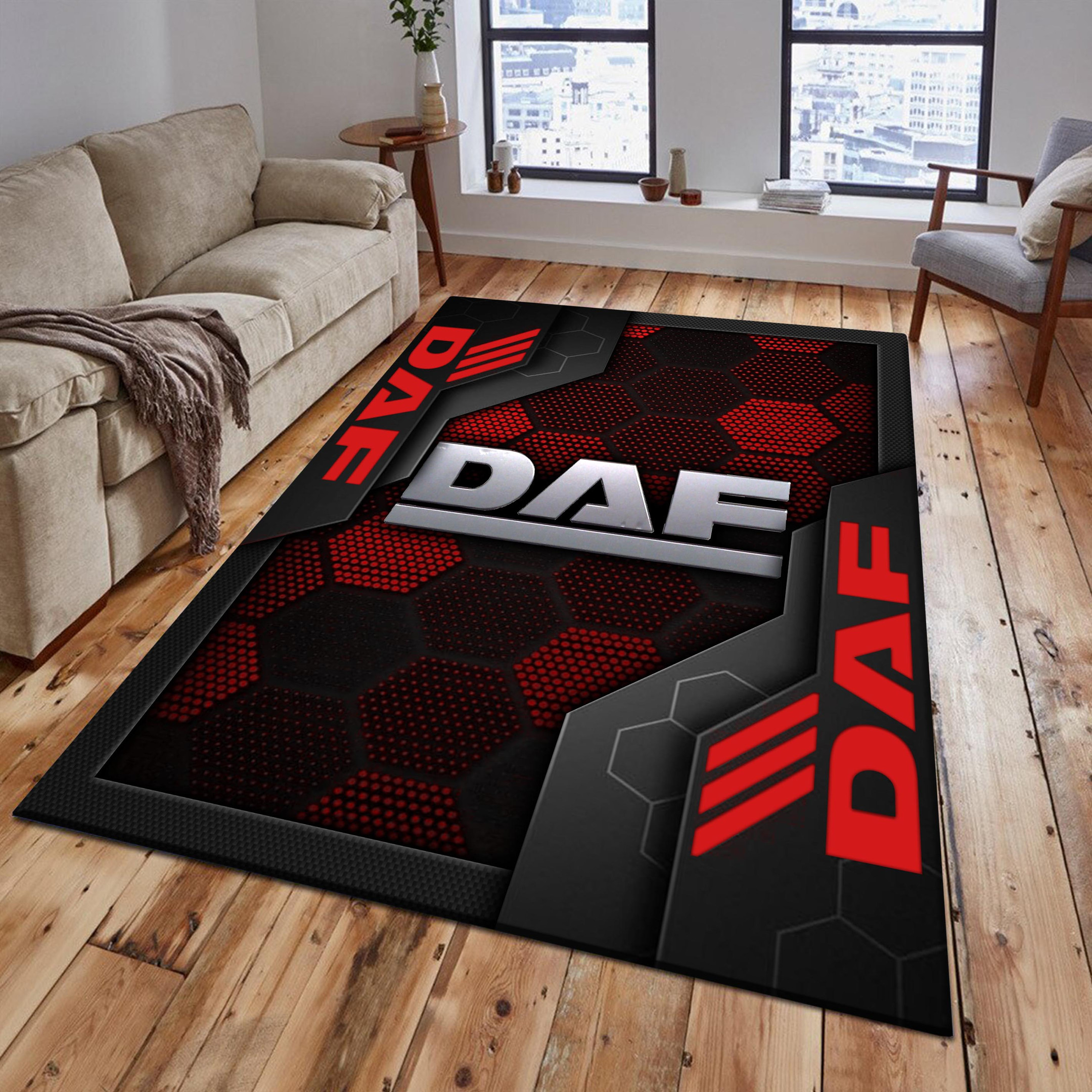 DAF Area Rugs 25 Multicolor