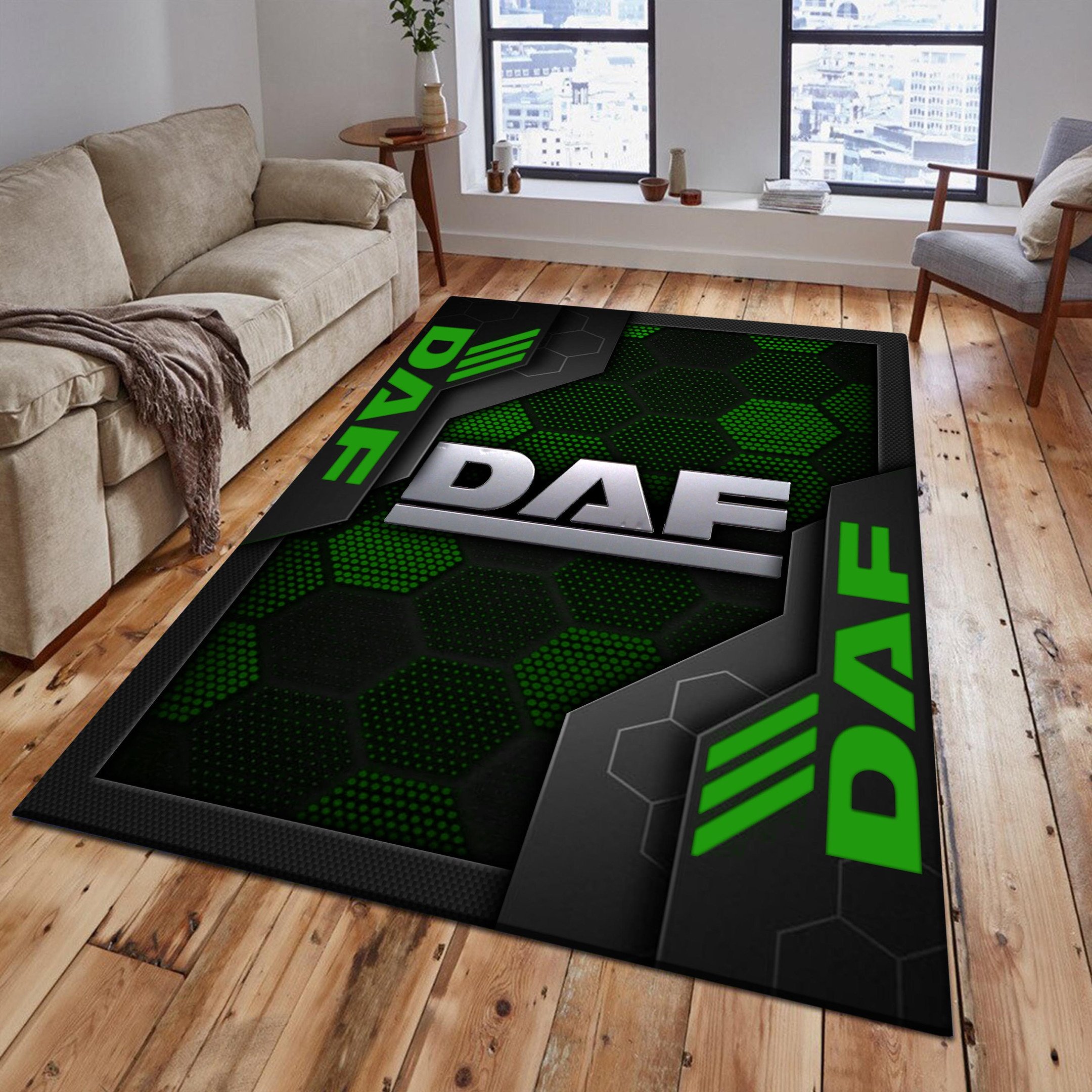 DAF Area Rugs 25 Multicolor