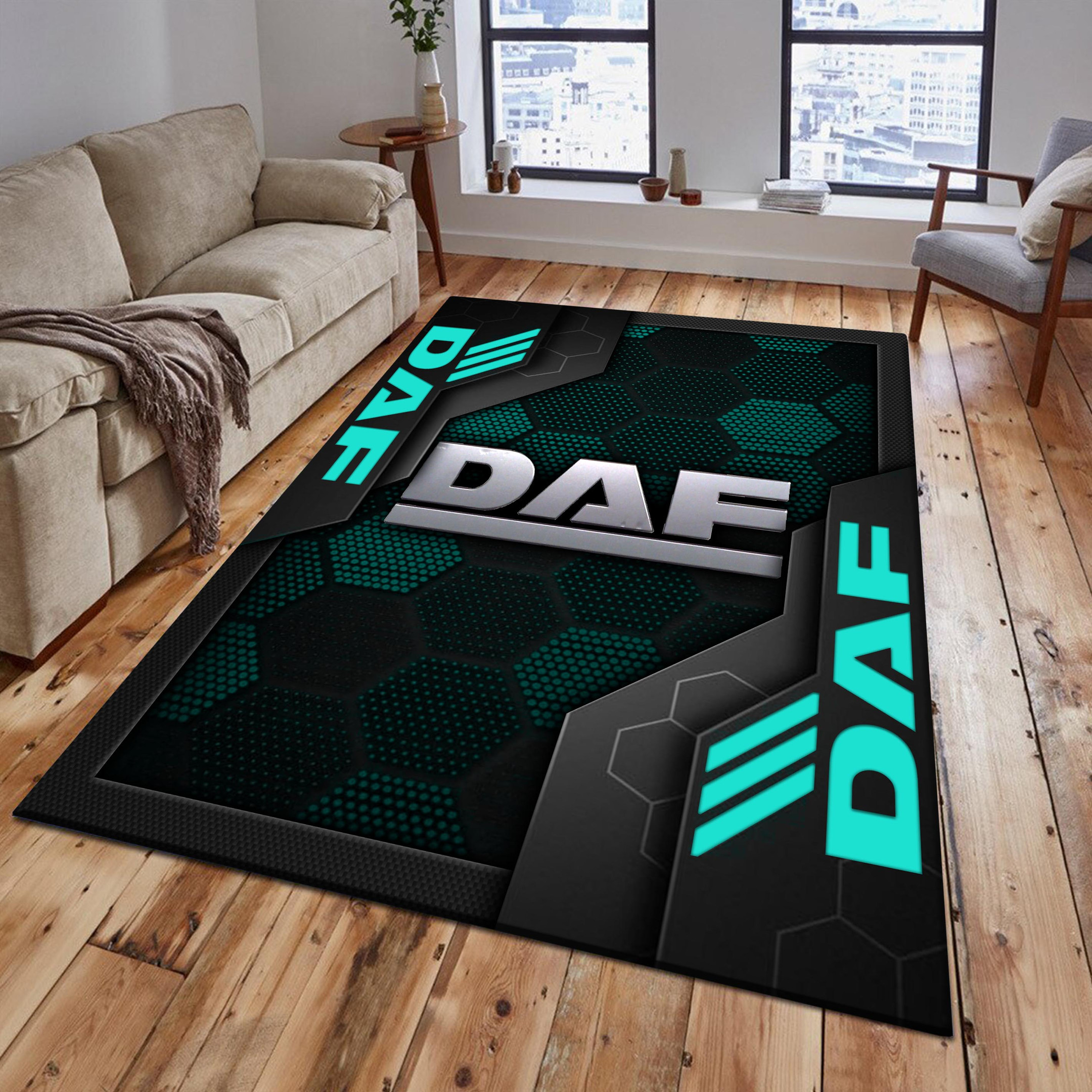 DAF Area Rugs 25 Multicolor