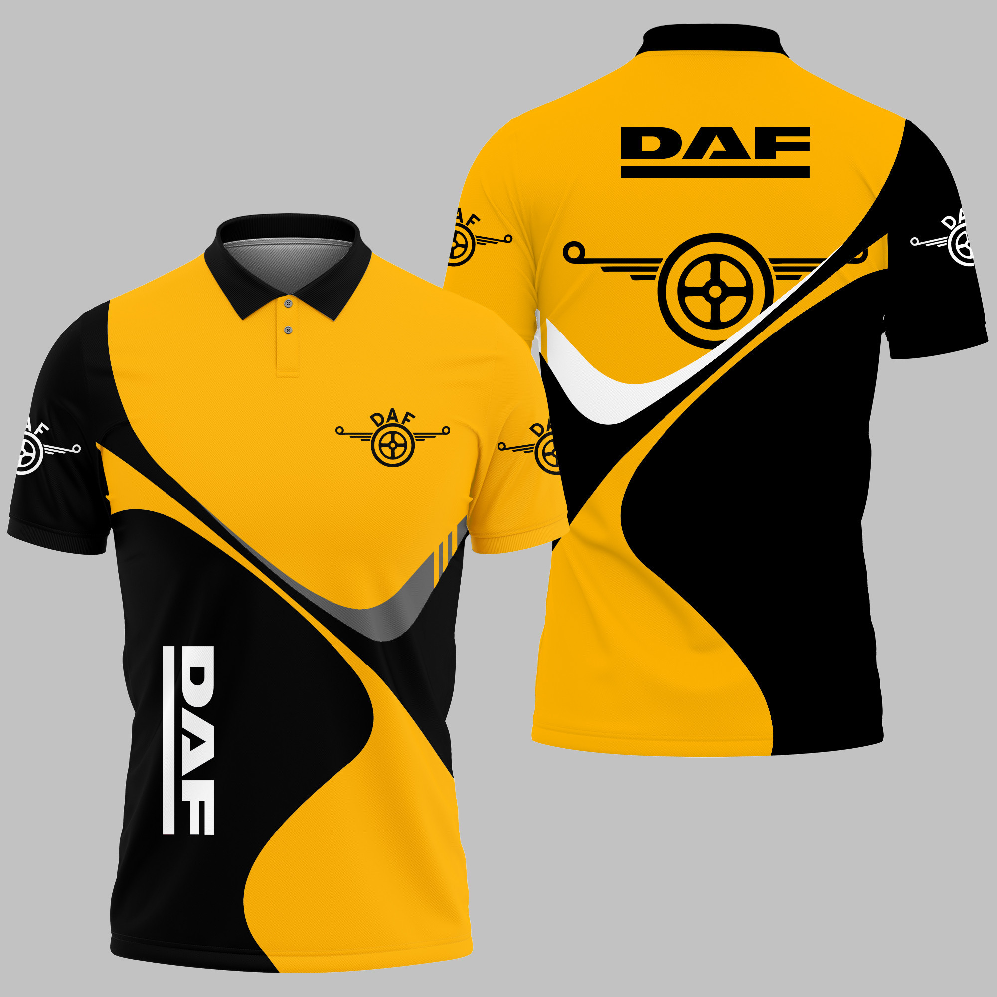 DAF TRUCKS POLO SHIRT V01