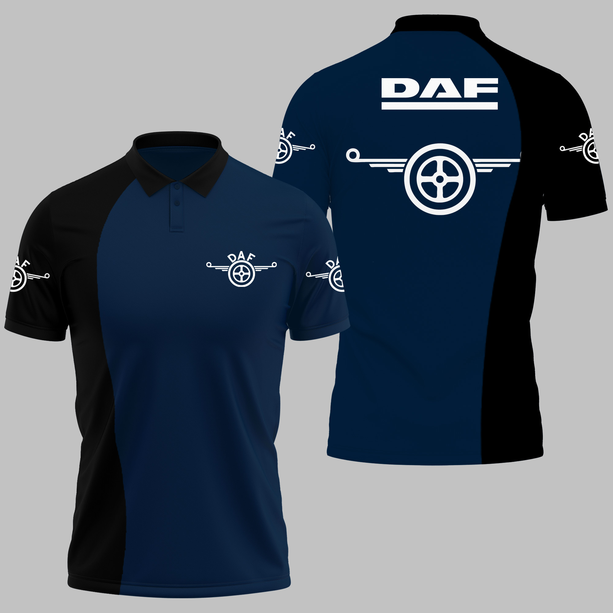 DAF TRUCKS POLO SHIRT V02