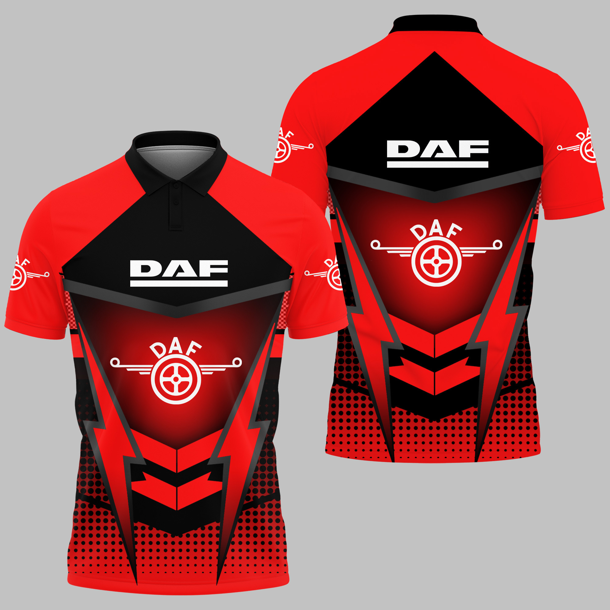DAF TRUCKS POLO SHIRT V04