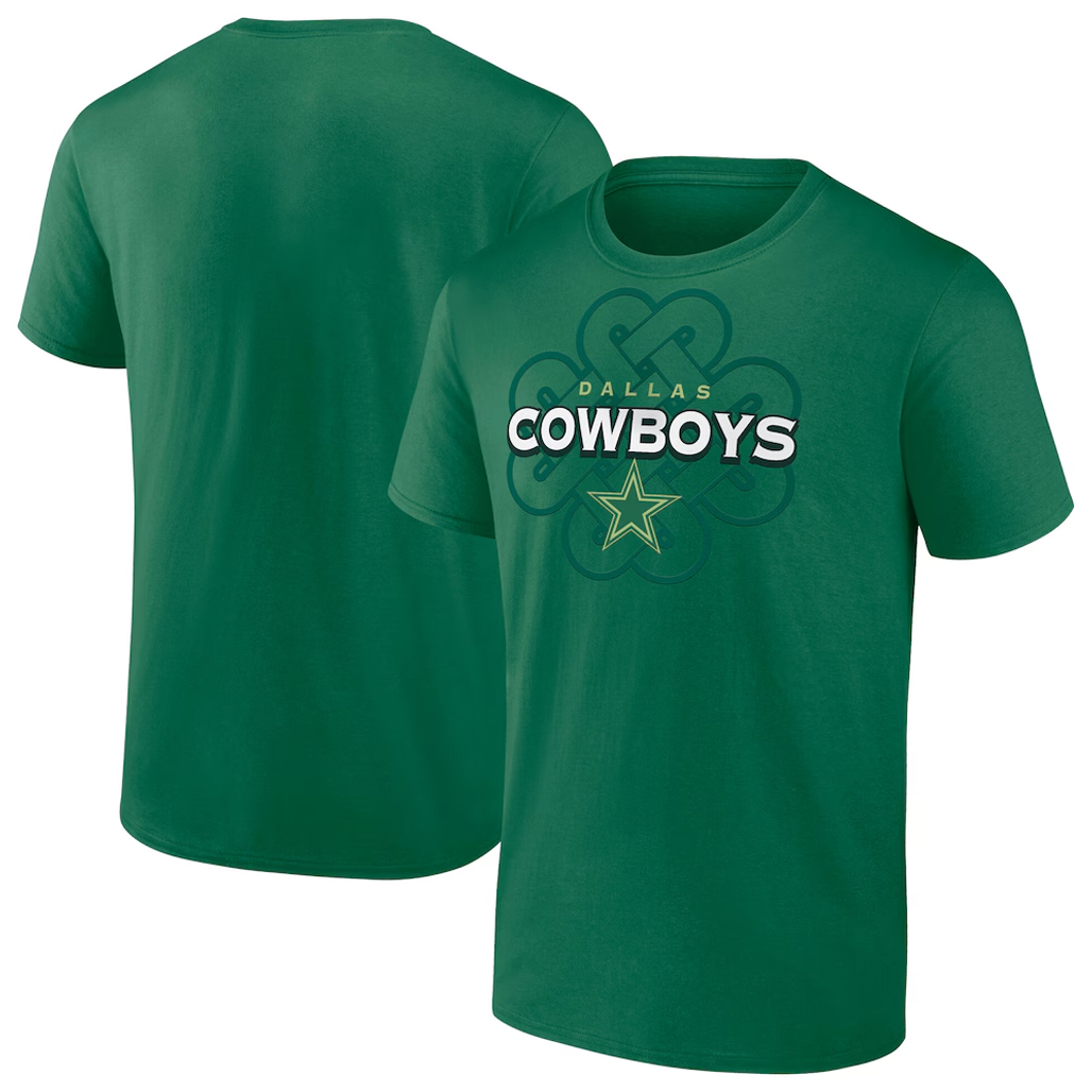 Dallas Cowboys Green Celtic Luck T-Shirt