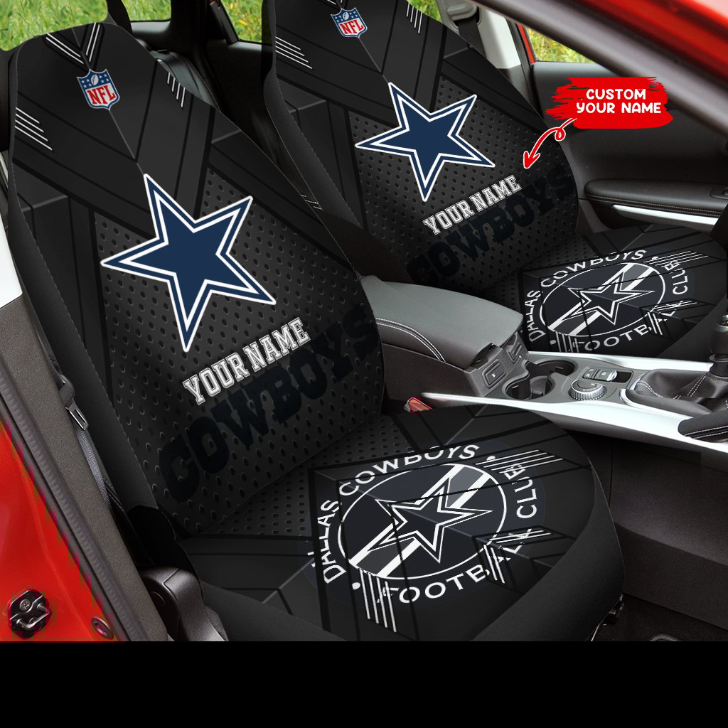 Dallas Cowboys Personalized Car Seat Covers BG616