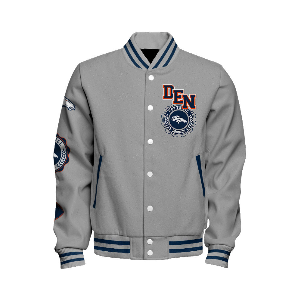 Denver Broncos - Feel The Power Unisex Varsity Jacket