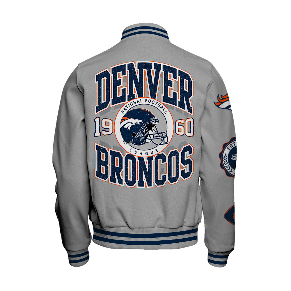 Denver Broncos - Feel The Power Unisex Varsity Jacket