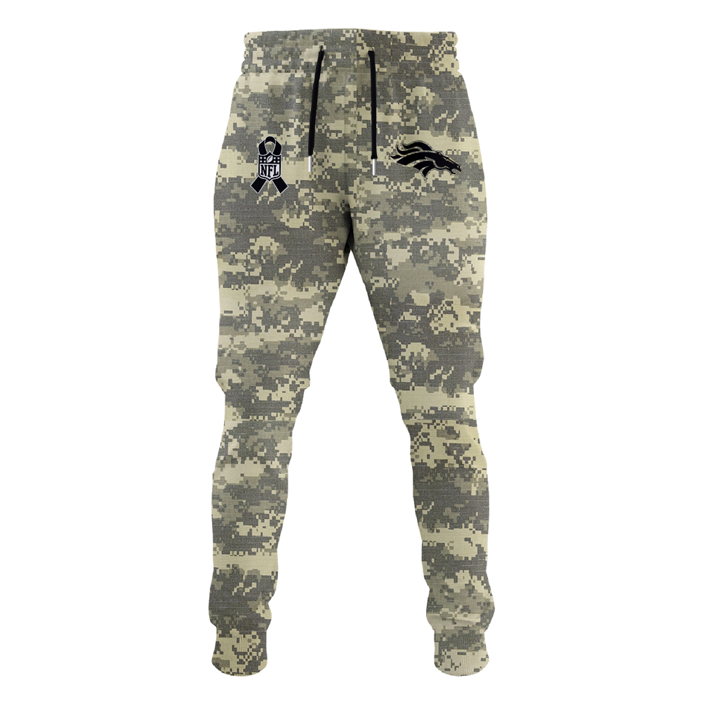 Denver Broncos Hoodie Camo Salute to Service Club L2
