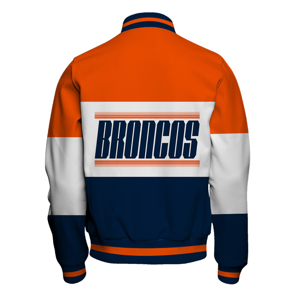 Denver Broncos National Football League Unisex Varsity Jacket