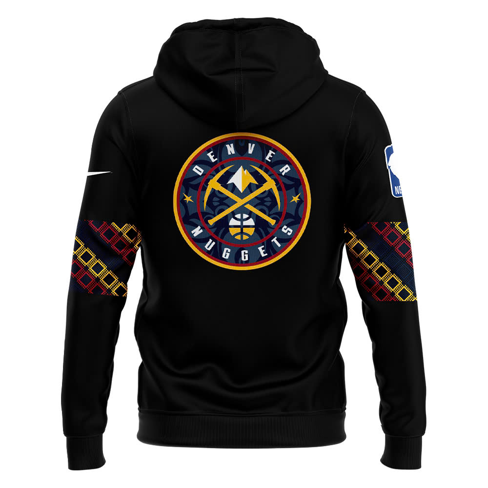 Denver Nuggets NBA Native American Heritage Month Premium Hoodie