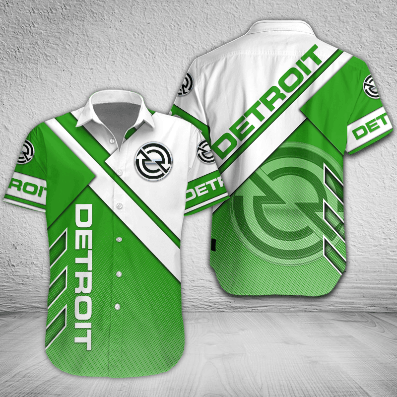 Detroit Diesel Button Shirt Custom Name, Multicolor