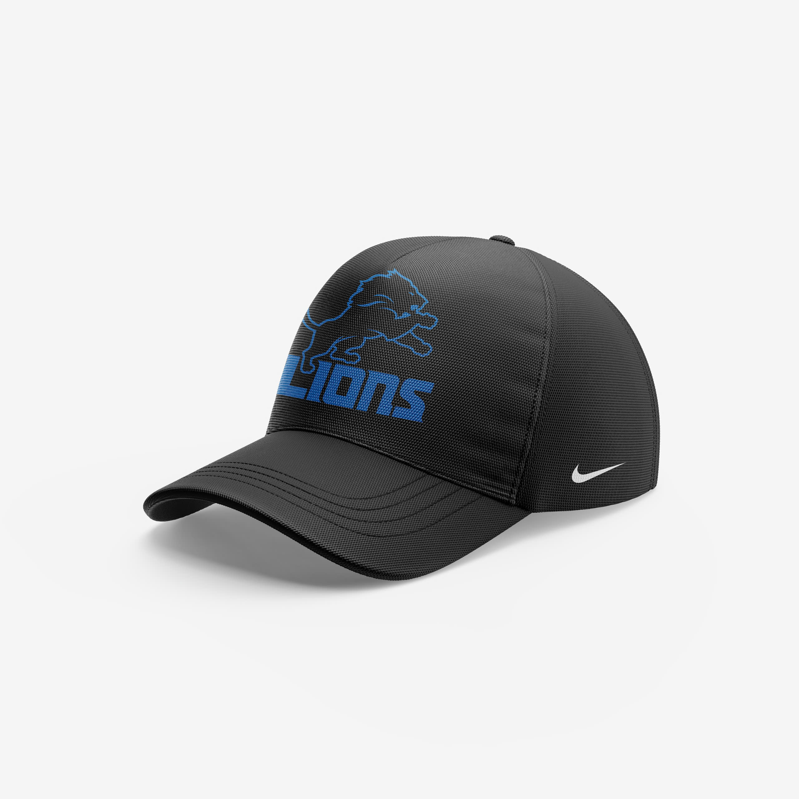 Detroit Lions Alternate Helmet Pullover Zip Hoodie V2
