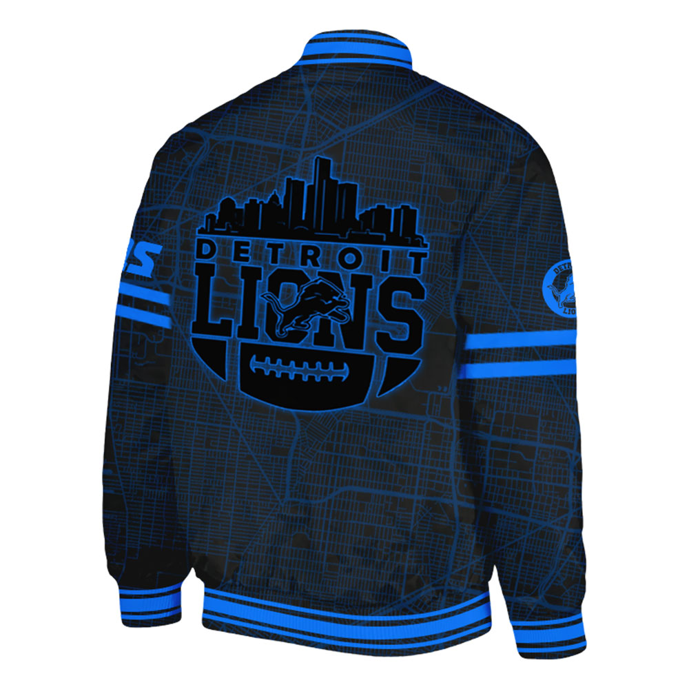 Detroit Lions Back In Black Bomber v2