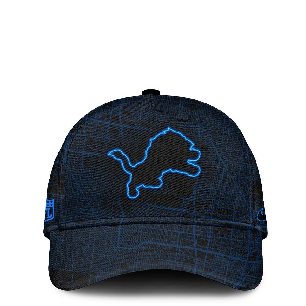 Detroit Lions Back In Black Shirt 2024