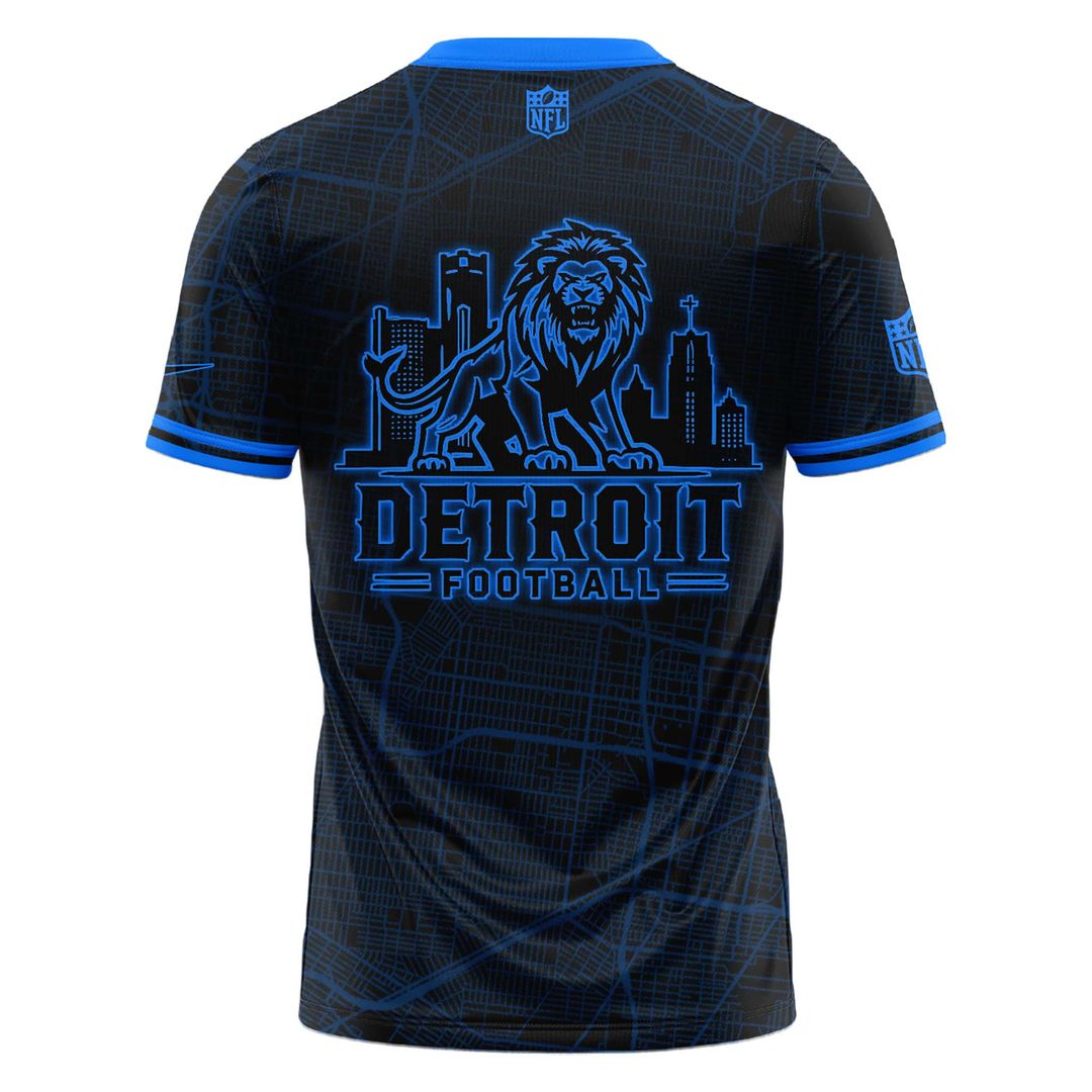 Detroit Lions Back In Black Shirt 2024
