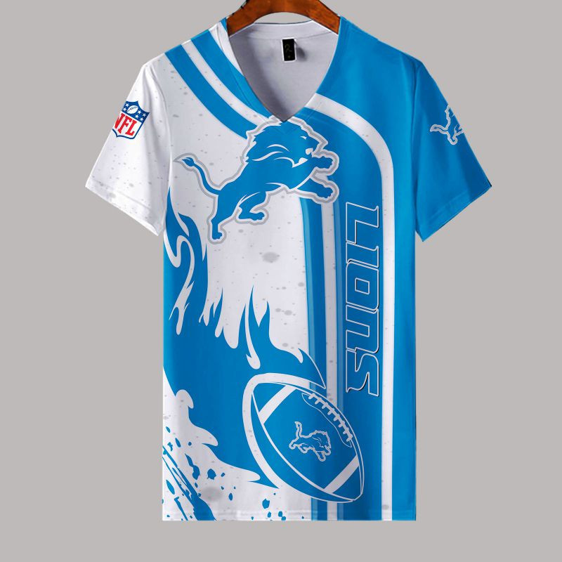 Detroit Lions Baseball Jersey