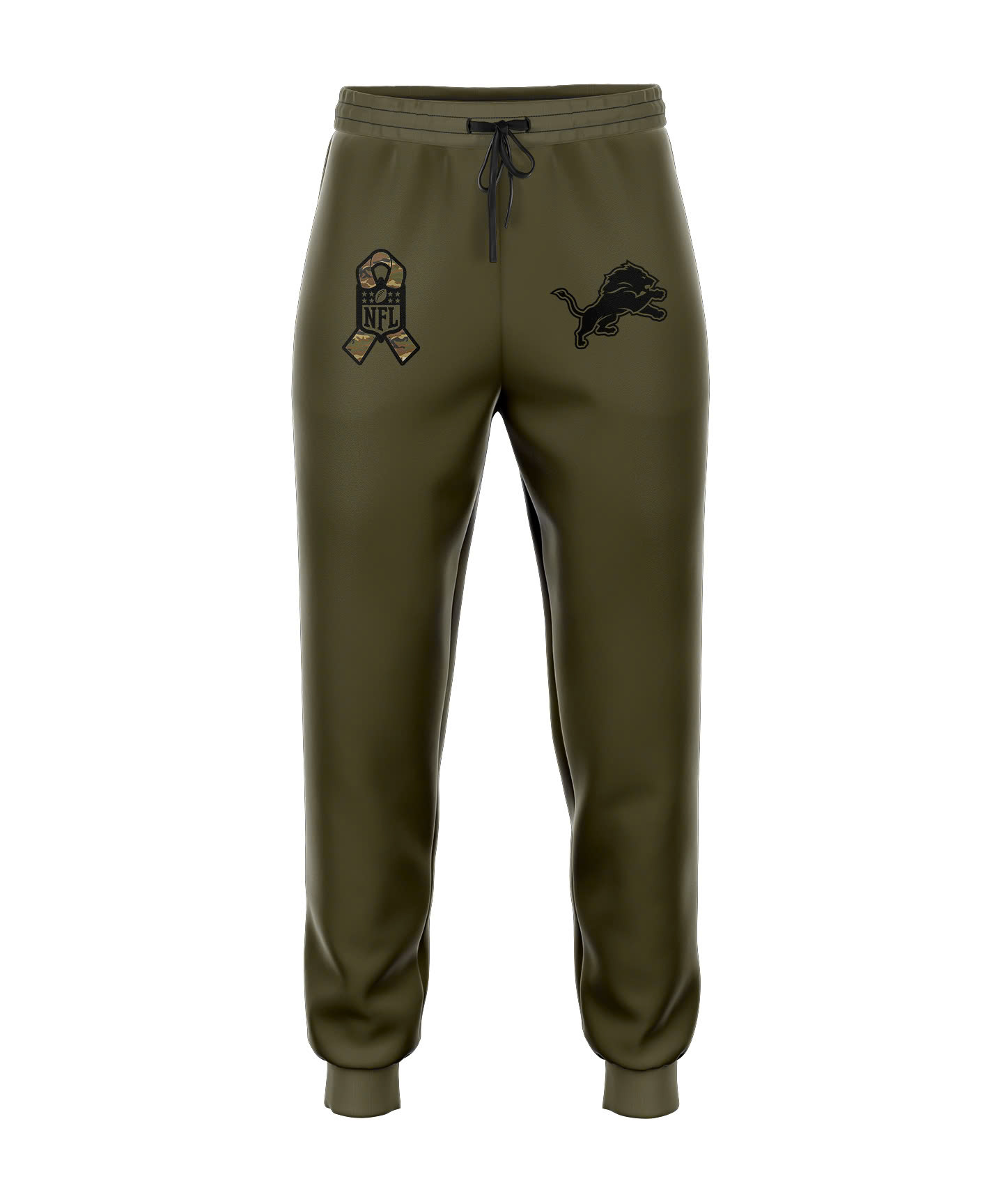 Detroit Lions Camo Salute to Service Club Fleece Pullover Hoodie