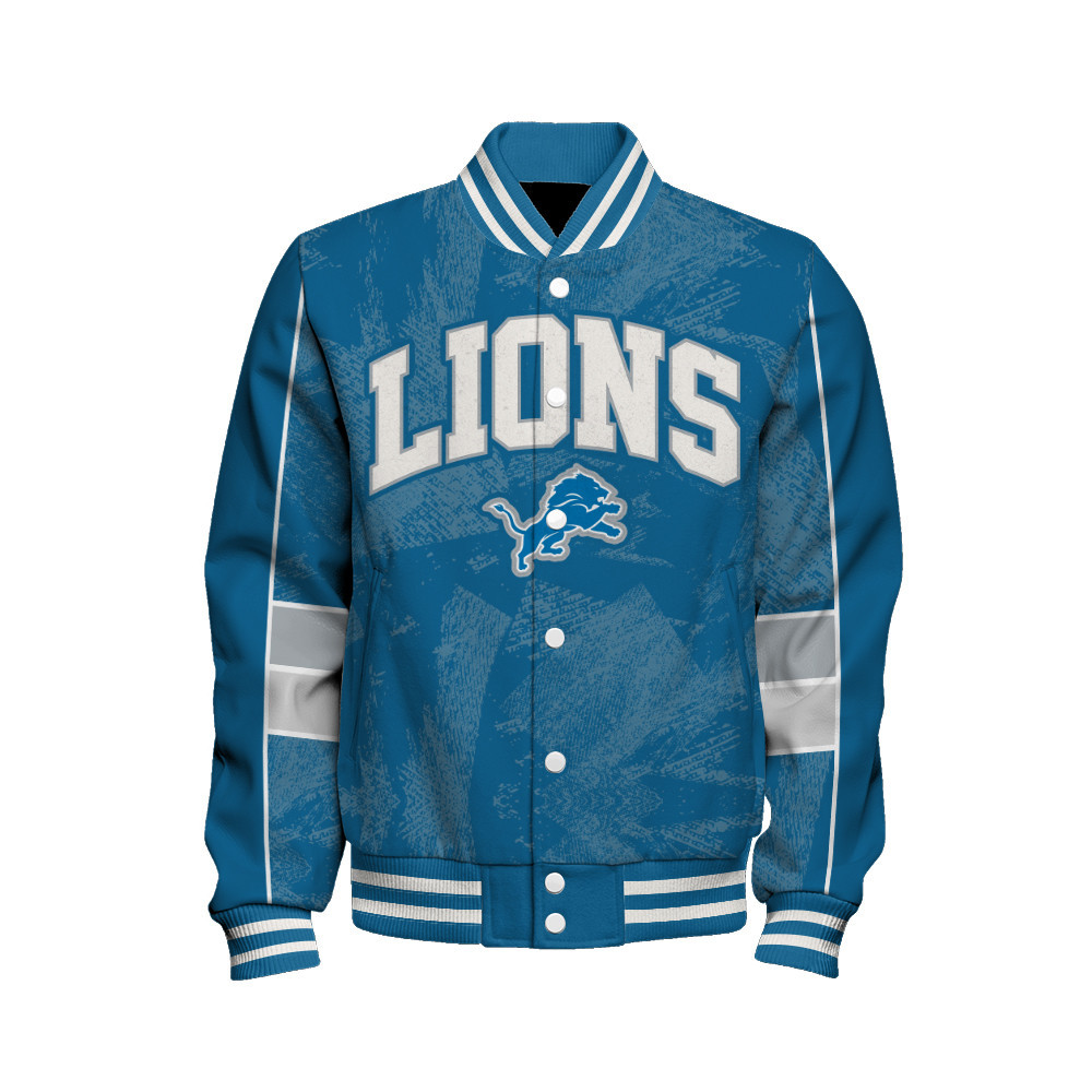 Detroit Lions - Cheering Symbols Unisex Varsity Jacket