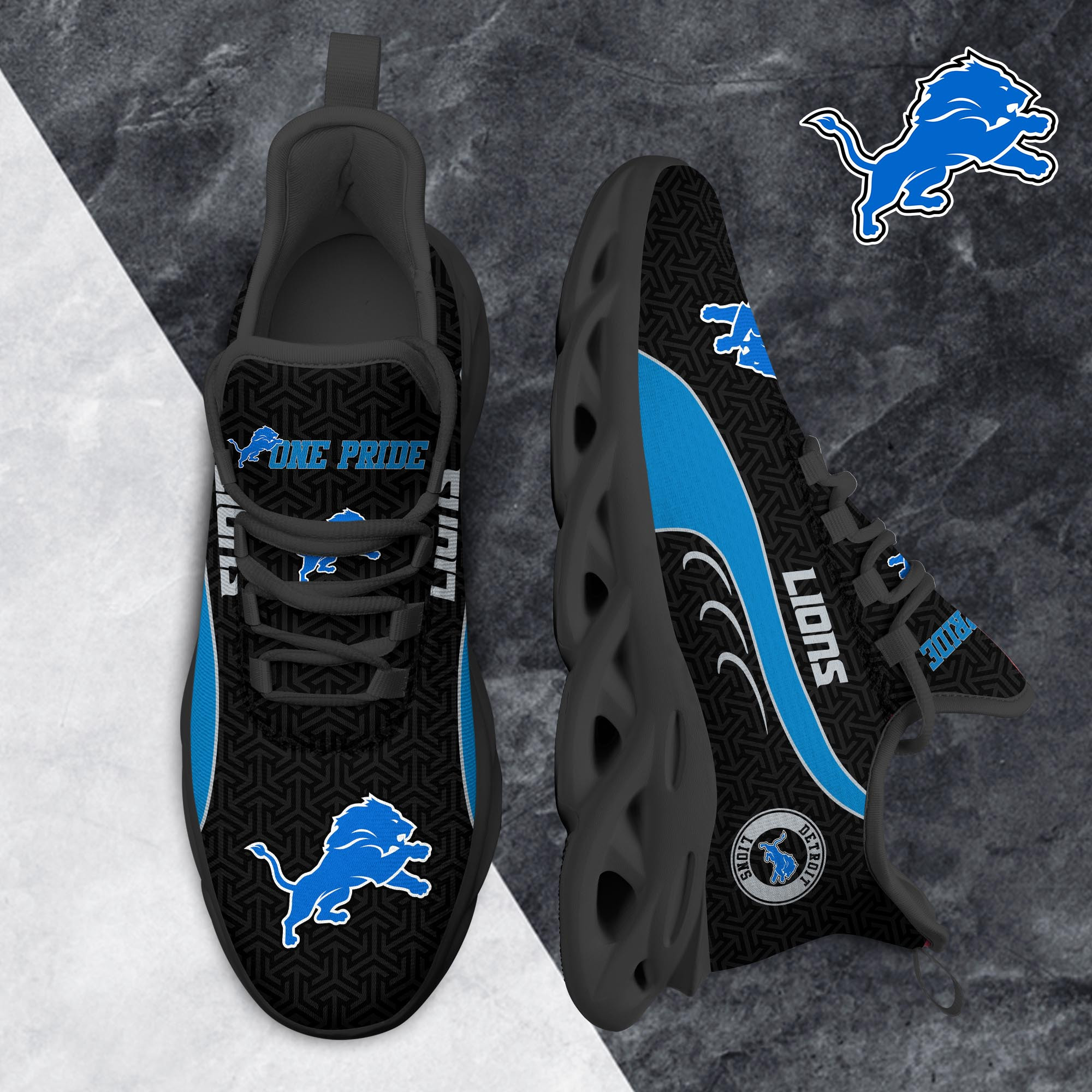 Detroit Lions Clunky Shoes T-42107