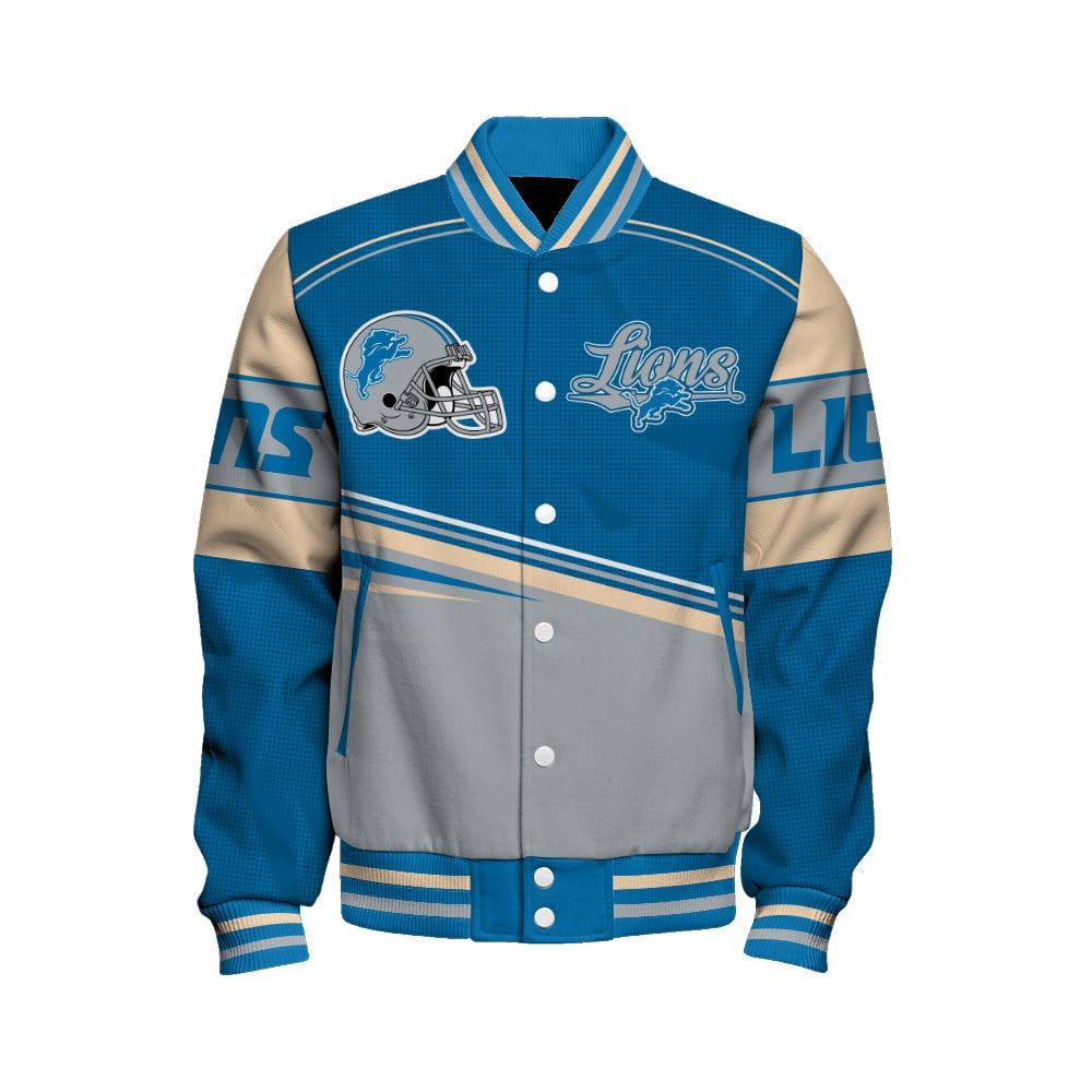 Detroit Lions - Dare To Be Different Unisex Varsity Jacket