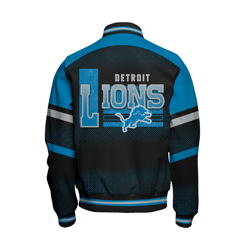 Detroit Lions - Fearless Warrior Unisex Varsity Jacket