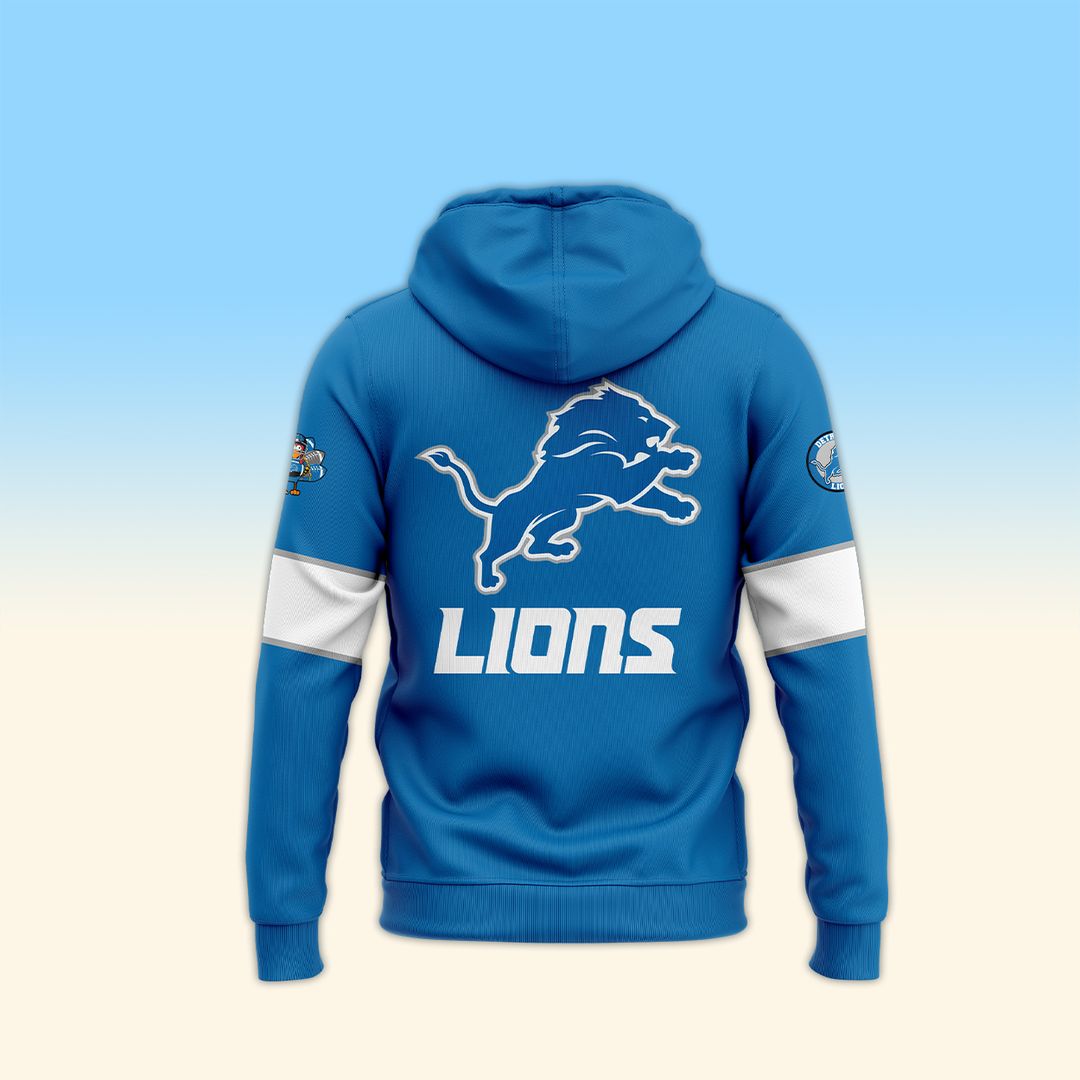 Detroit Lions Happy Thanksgiving Day Hoodie