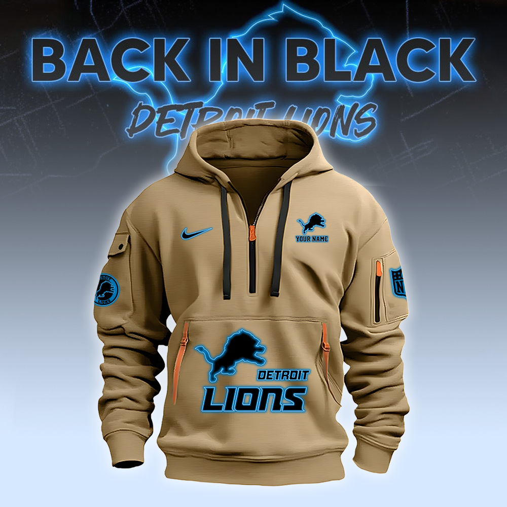 Detroit Lions Heavy Hoodie v2 Multicolor