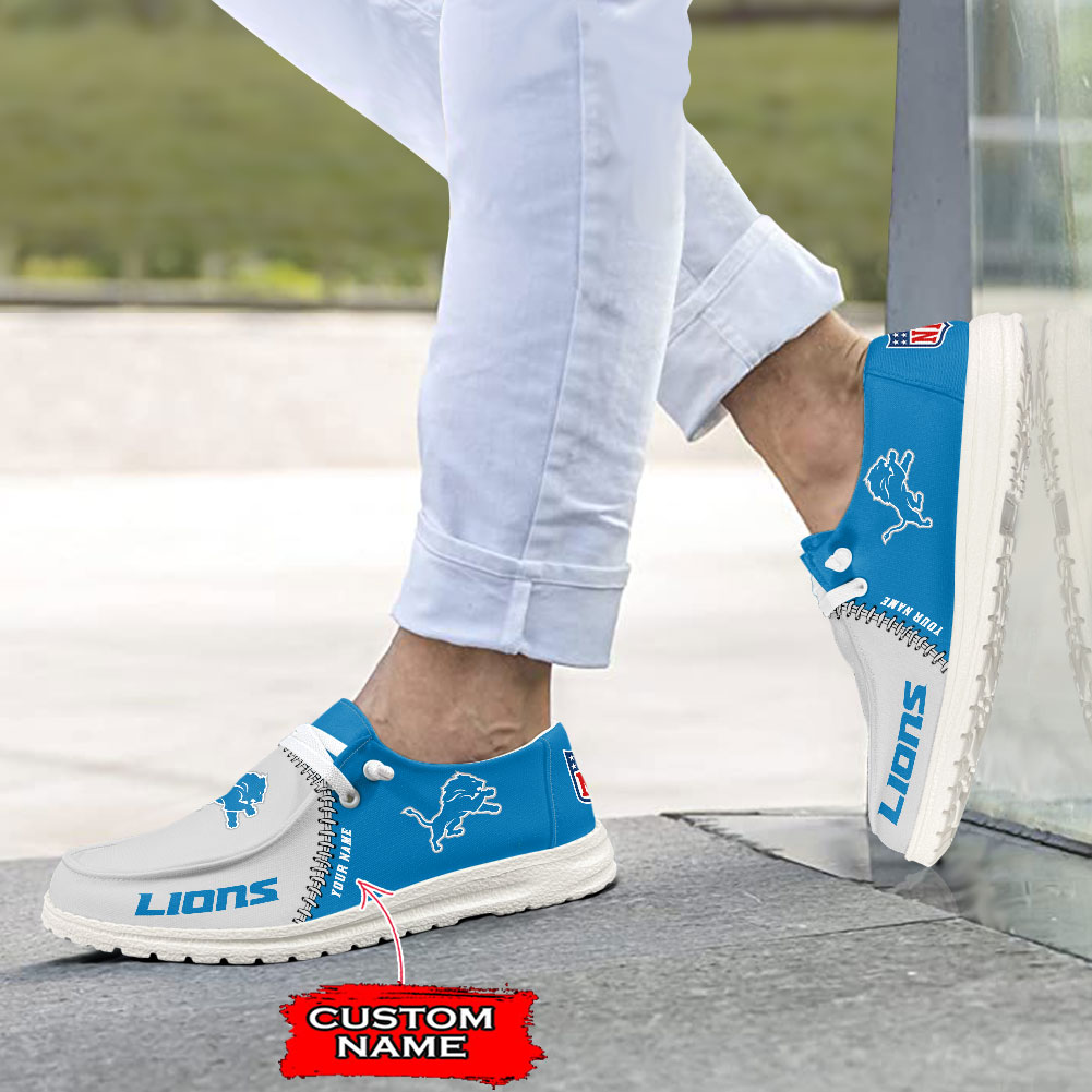 Detroit Lions Hey Dude Shoes
