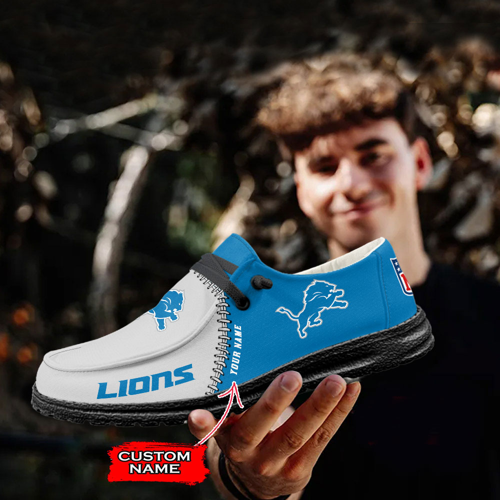 Detroit Lions Hey Dude Shoes