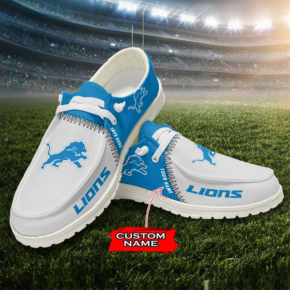 Detroit Lions Hey Dude Shoes