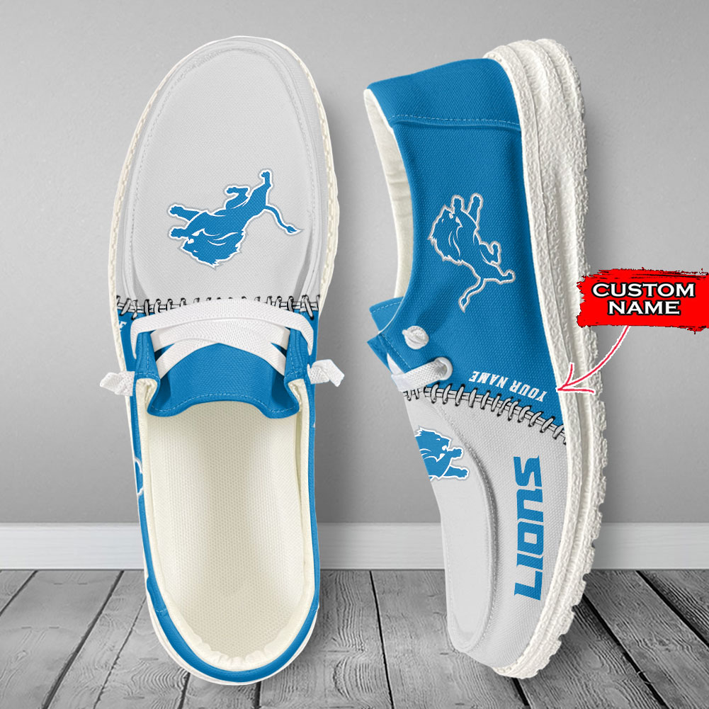 Detroit Lions Hey Dude Shoes