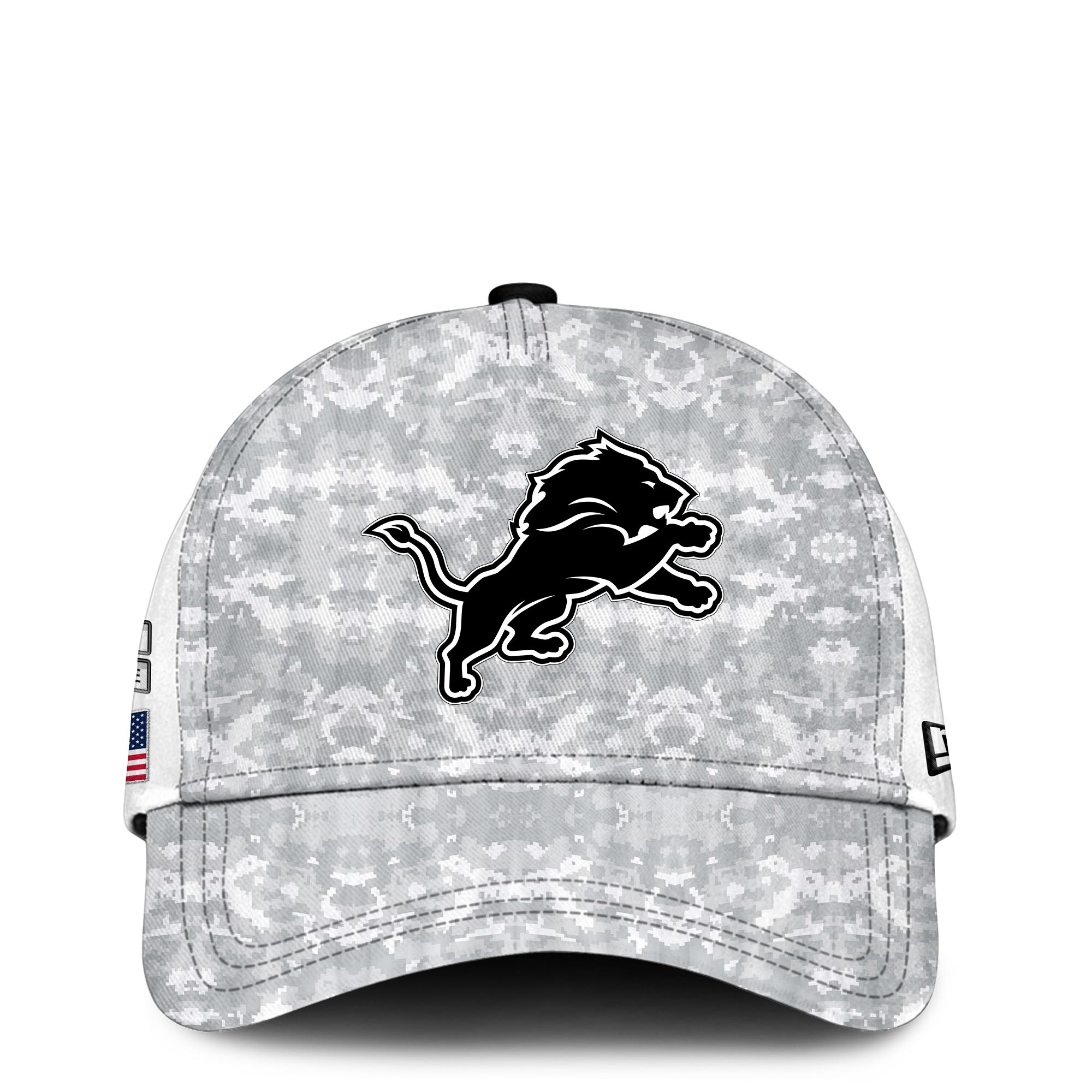 Detroit Lions Hoodie Camo Salute to Service Club