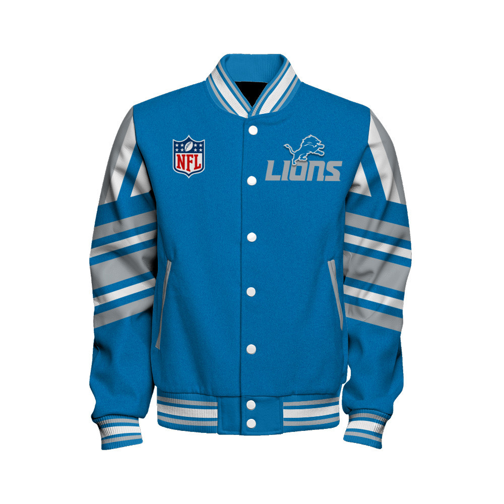 Detroit Lions - Immortal Faith Unisex Varsity Jacket