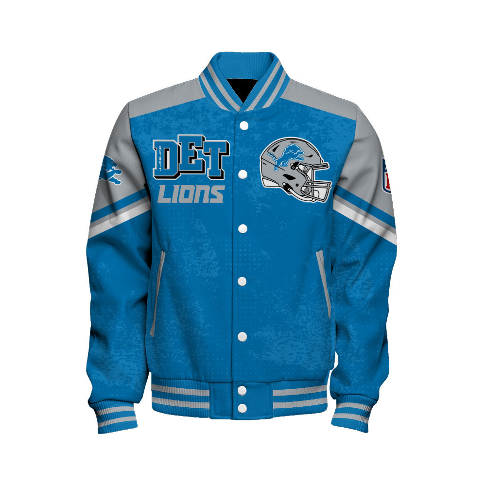 Detroit Lions - Immortal Style Unisex Varsity Jacket