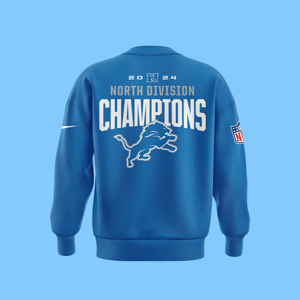 Detroit Lions NFC North Champions Sweater