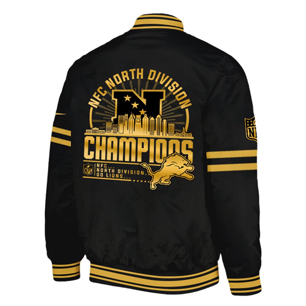 Detroit Lions NFC North Division Champions Bomber 2025