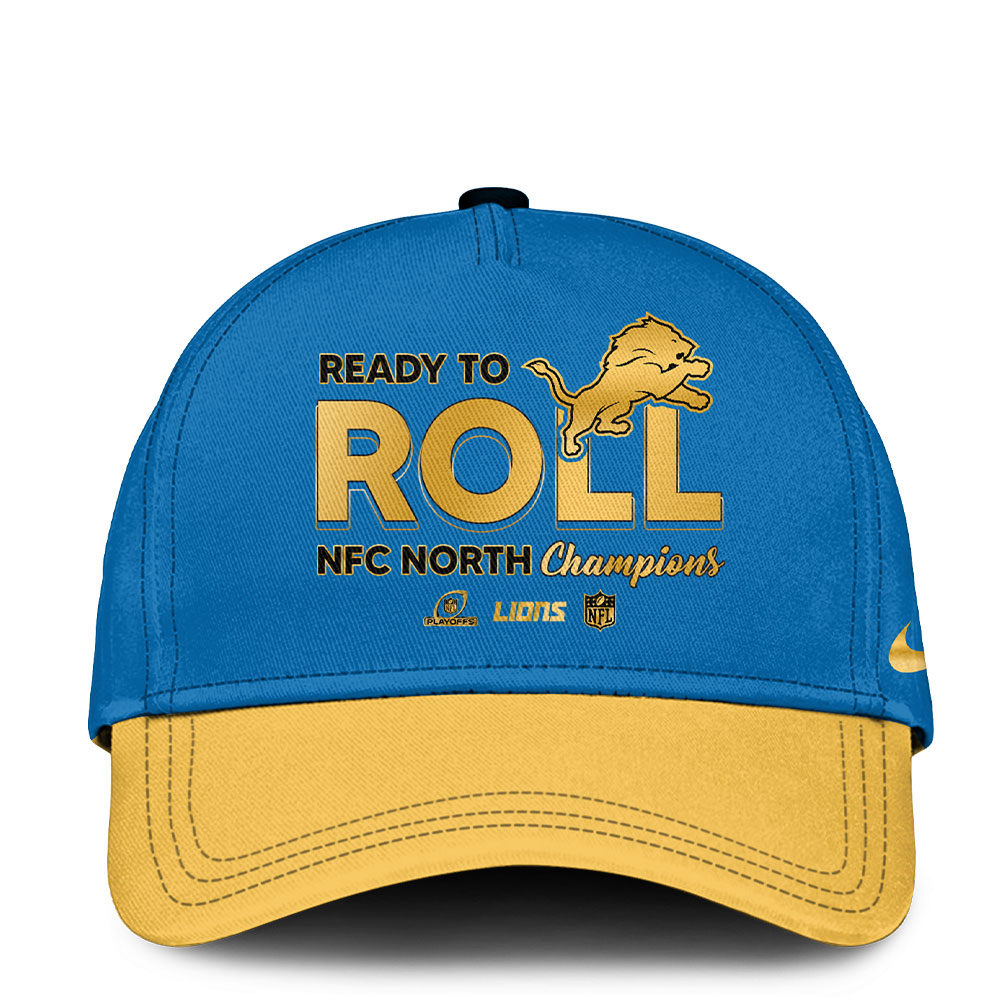 Detroit Lions NFC North Division Champions Hoodie 2025 v2