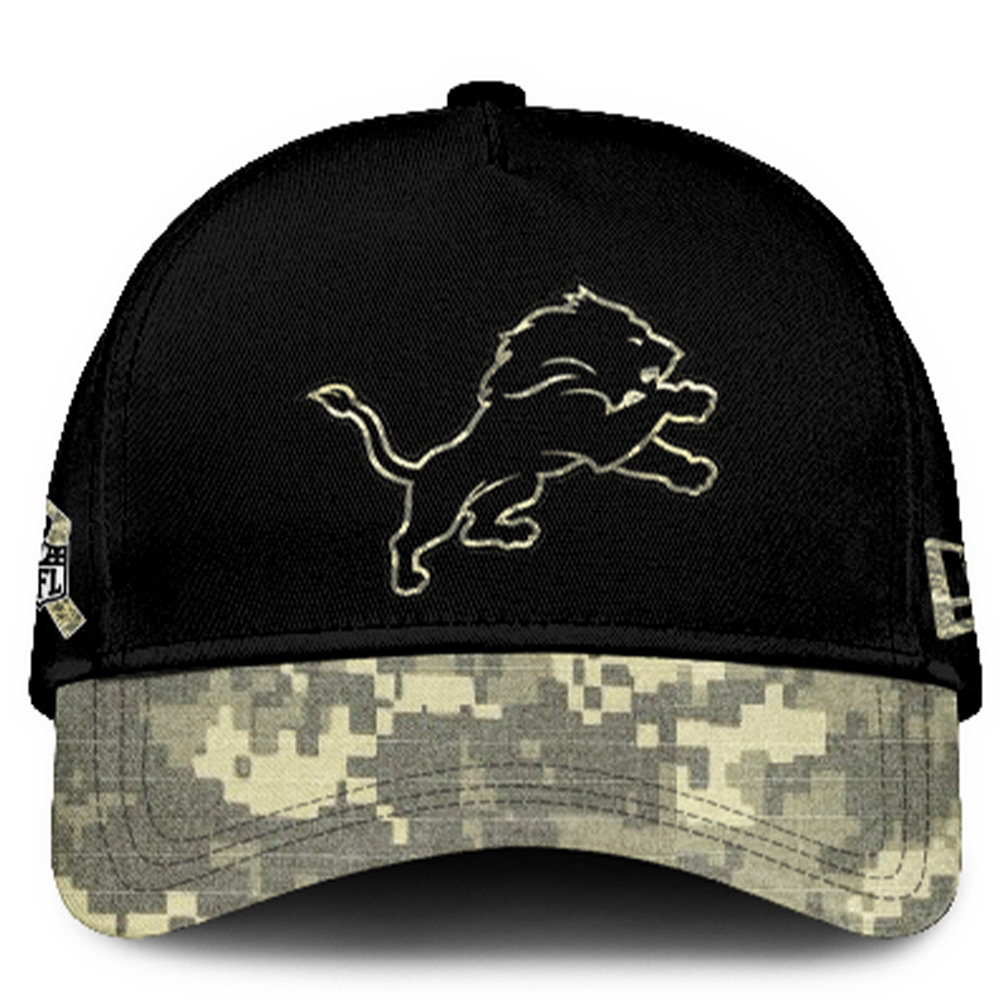 Detroit Lions Salute to Service Club Camo Hoodie #2