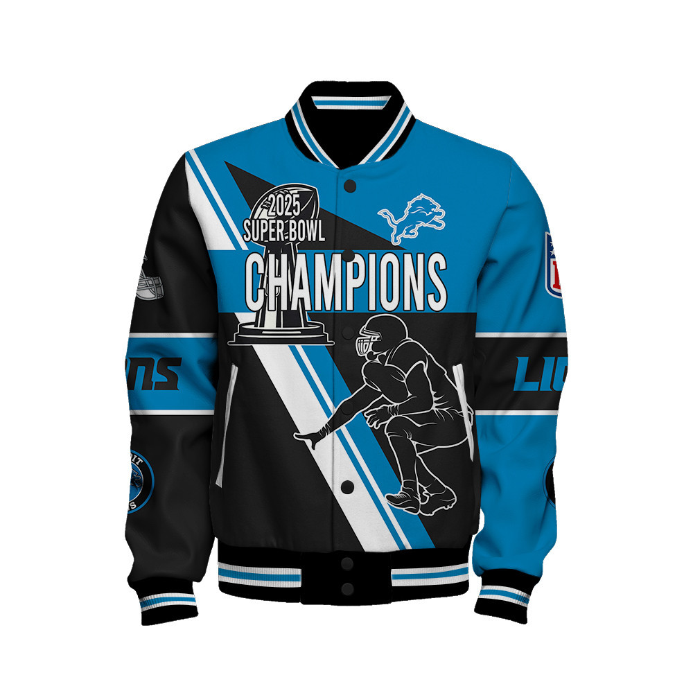 Detroit Lions Super Bowl Champions The Story Is Far From Over Varsity Jacket