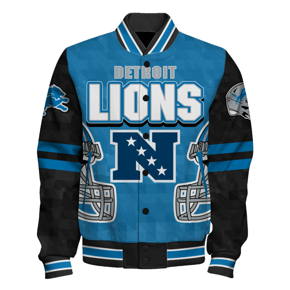 Detroit Lions Super Bowl LIX Champions History Is Being Made Varsity Jacket