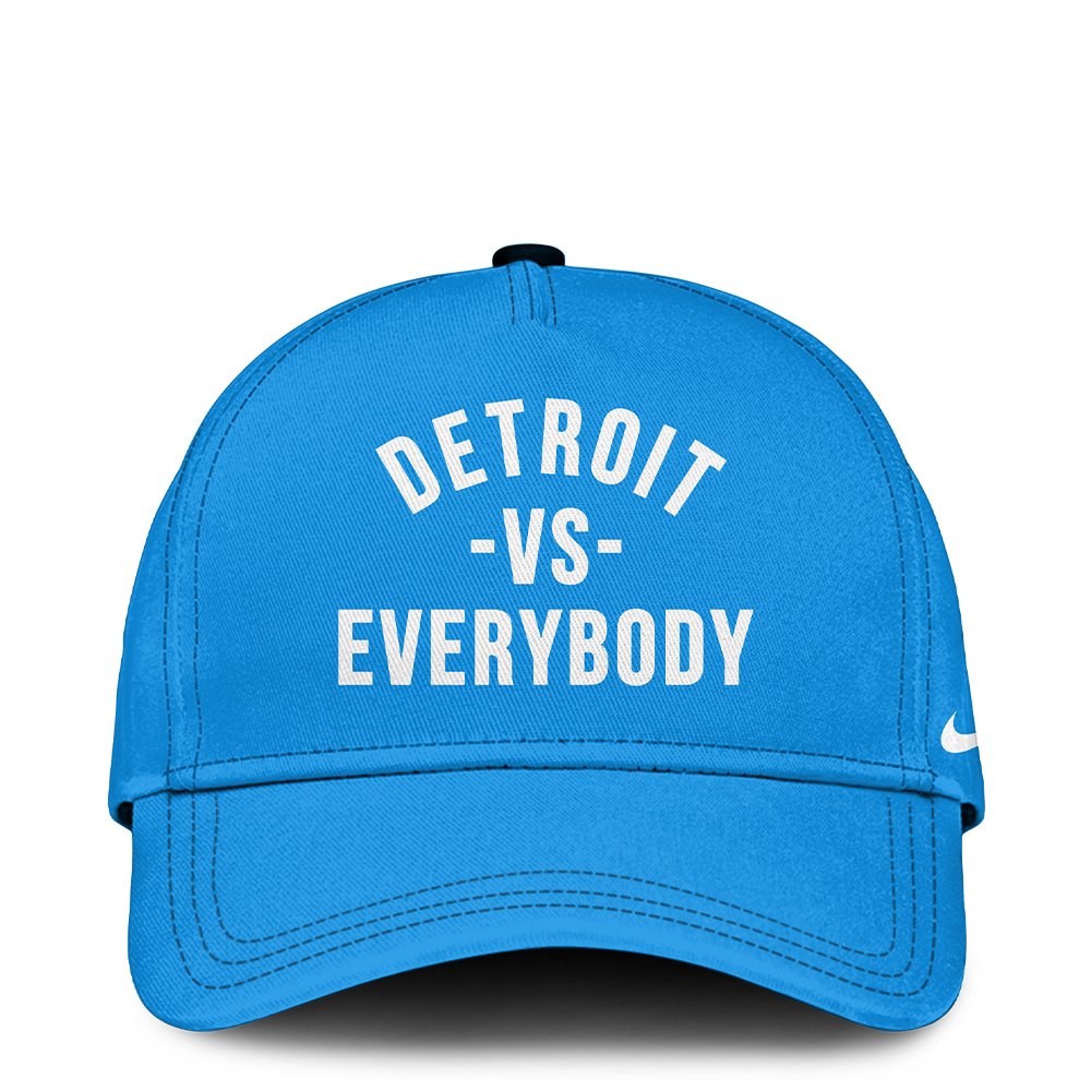Detroit Lions vs Everybody Zip Hoodie