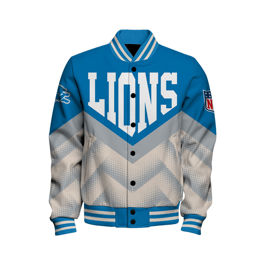 Detroit Lions - We Are One Unisex Varsity Jacket