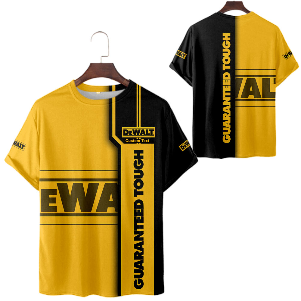 DeWalt 3D Apparel Zip Hoodie,Pant,Polo, Button Hawaii Shirt Personalized