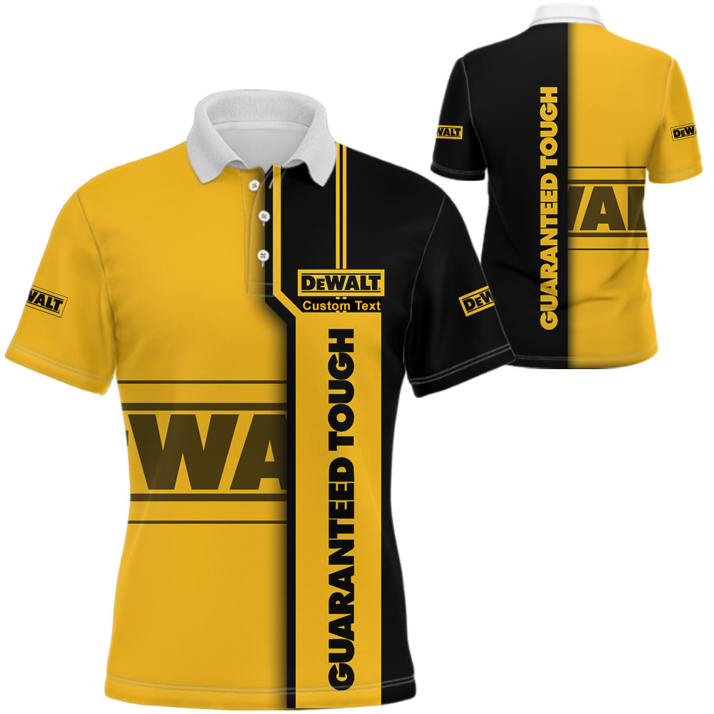 DeWalt 3D Apparel Zip Hoodie,Pant,Polo, Button Hawaii Shirt Personalized