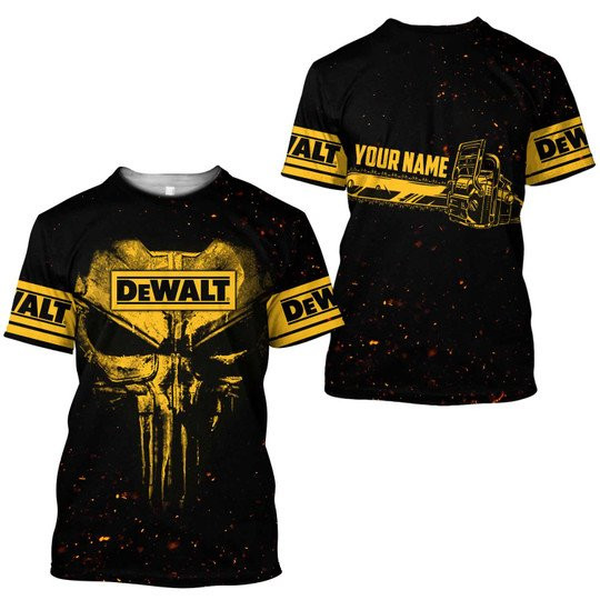 Dewalt Beautiful Tools 3D All Over Printed Clothes Ver4