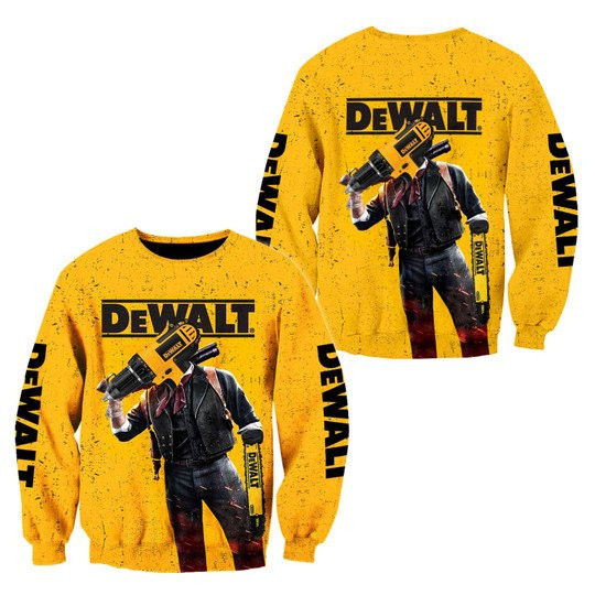 Dewalt Beautiful Tools 3D All Over Printed Clothes Ver7