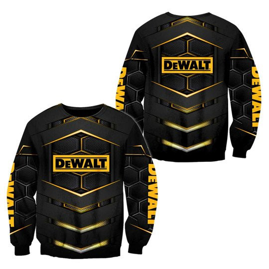 Dewalt Beautiful Tools 3D All Over Printed Clothes Ver9