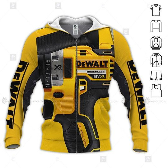 Dewalt Beautiful Tools 3D All Over Printed Shirt Ver 58